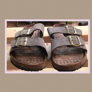Muk Luks Women's Terra Turf Slide Sandals Size 10